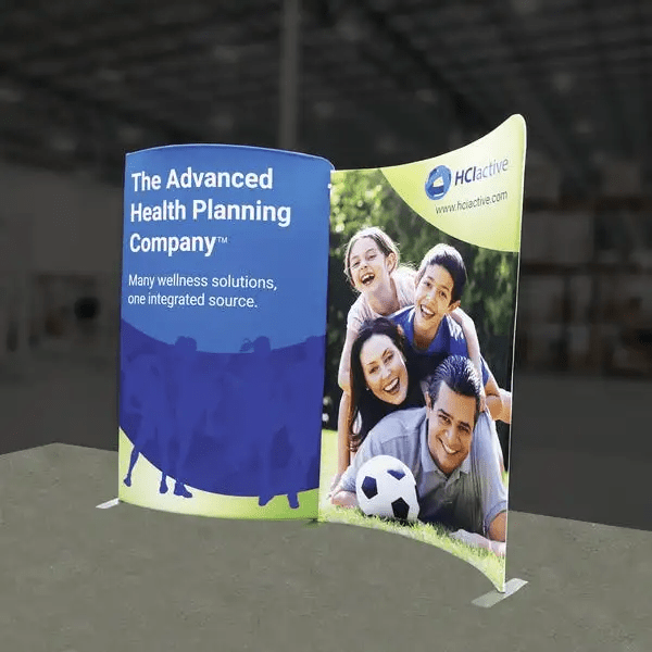 10ft Formulate Designer Series Kit 03 Fabric Backwall (Hardware Only)