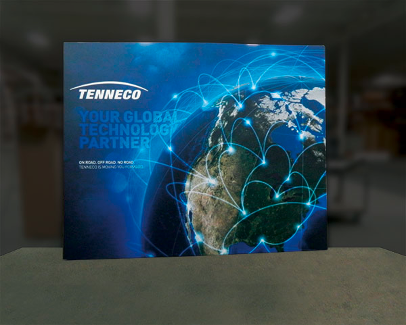 10ft x 8ft Formulate Master S1 Straight Fabric Backwall Double-Sided (Graphic Package)