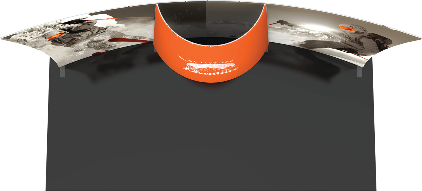 20ft Formulate Designer Series Kit 03 Fabric Backwall (Graphic Package)