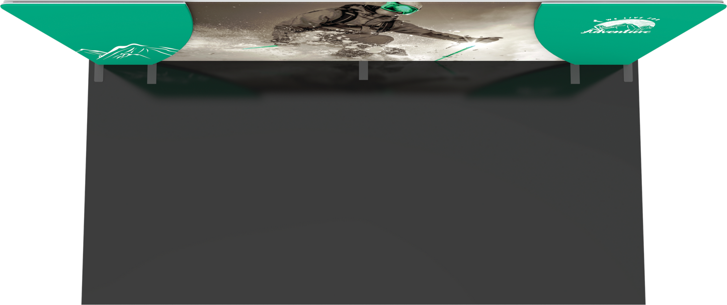 20ft Formulate Designer Series Kit 04 Fabric Backwall (Graphic Only)