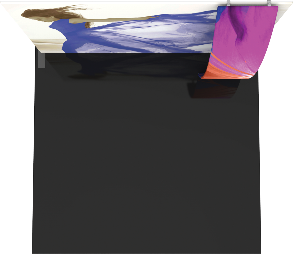 10ft x 8ft Formulate Master S7 Straight Fabric Backwall Graphic w/ Backer (Graphic Only)