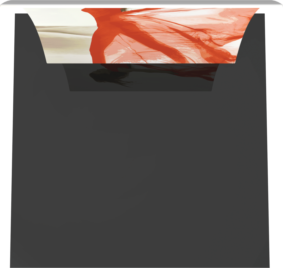 8ft x 8ft Formulate Master Vertical Curve Fabric Backwall Graphic w/ Backer (Graphic Only)