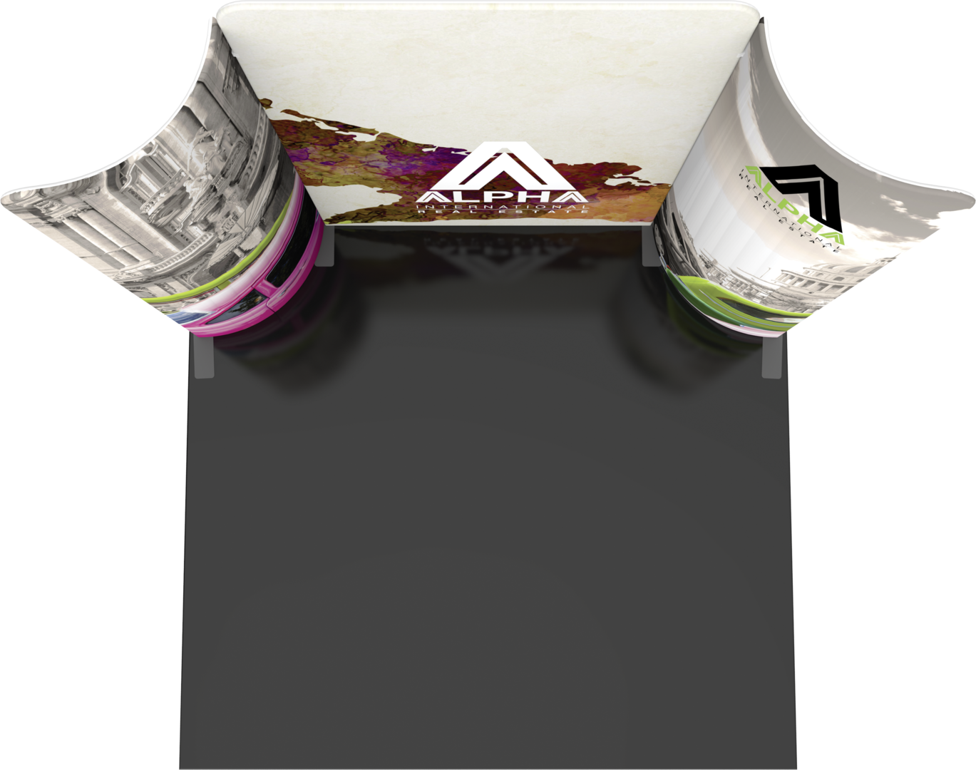 10ft Modulate Series 5 Fabric Backwall Kit 10 Double-Sided (Graphic Only)