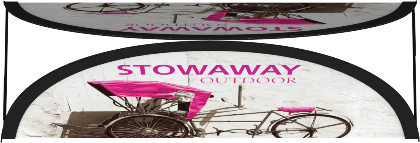 68.25in x 35.25in Stowaway 3 Small Outdoor Sign (Graphic Package)