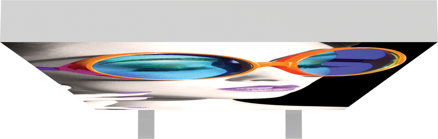 4ft x 6ft Vector Frame Essential Light Box Rectangle 03 Single-Sided (Graphic Only)