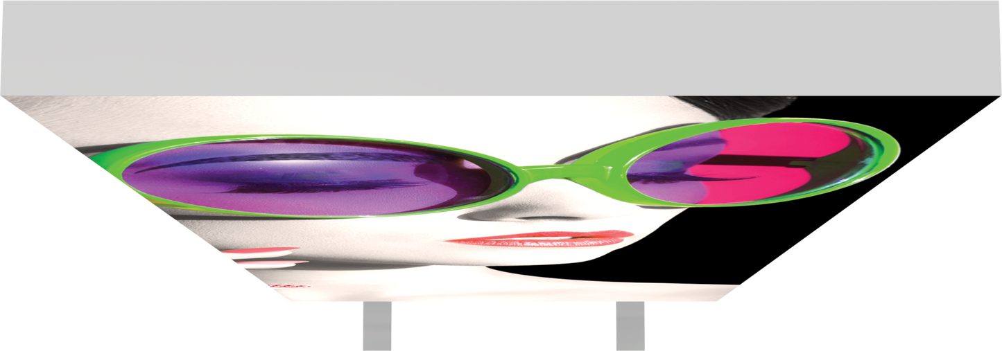 4ft x 8ft Vector Frame Essential Light Box Rectangle 04 Double-Sided (Graphic Only)