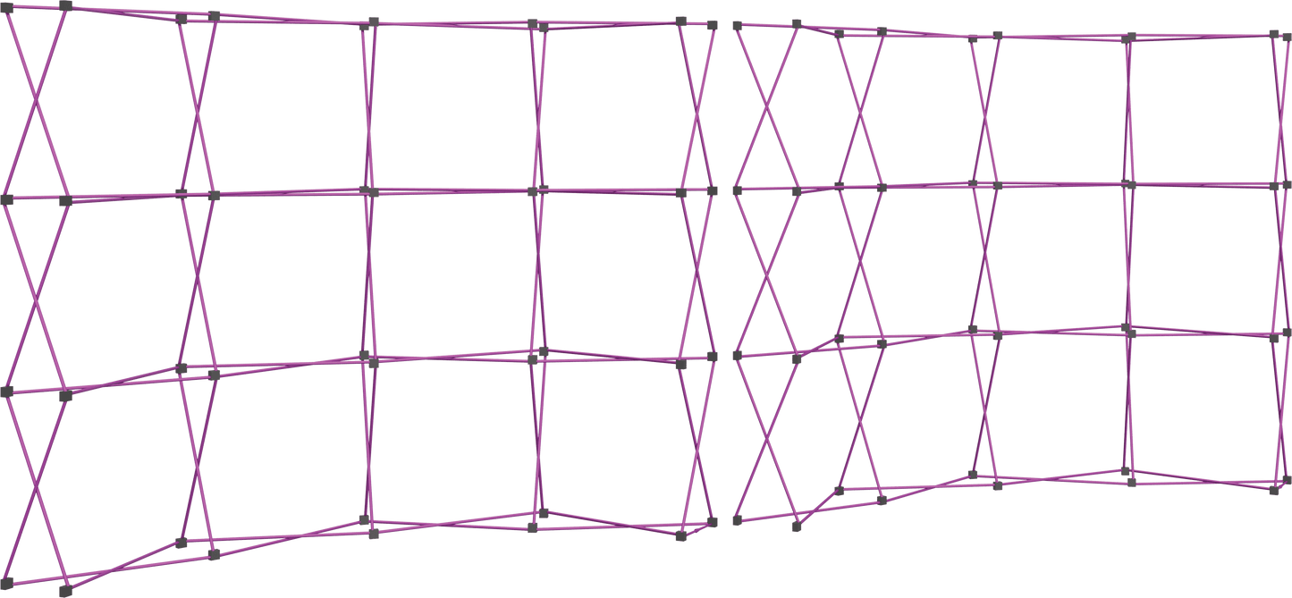 20ft x 8ft Gullwing Coyote Frame (Hardware 8x3 Fast Kit)