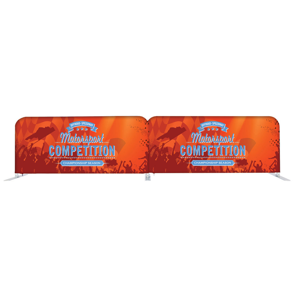 EZ Barrier Large - Outdoor Double-Sided Graphic Package