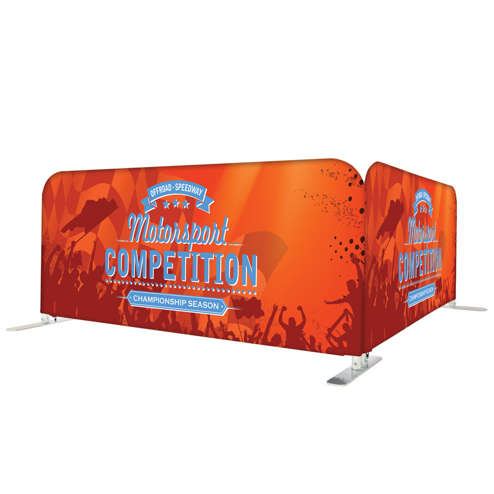 EZ Barrier Large - Outdoor Double-Sided Graphic Package