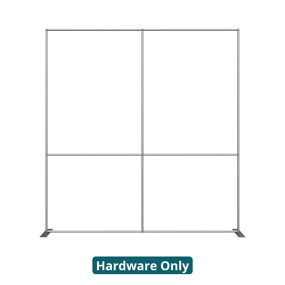 10ft x 8ft Formulate Master S2 Straight Fabric Backwall Frame (Hardware Only)