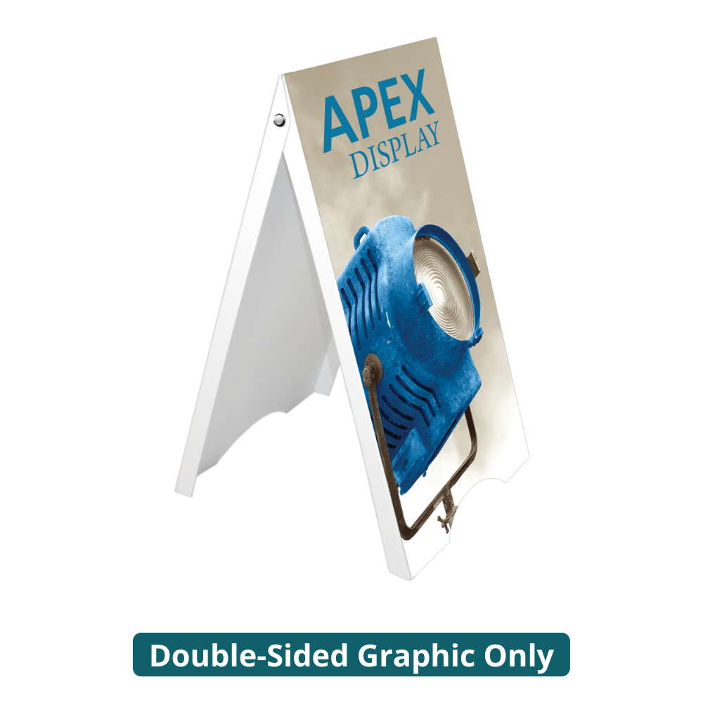 Apex Outdoor Sign Stand Double-Sided (Graphic Only)