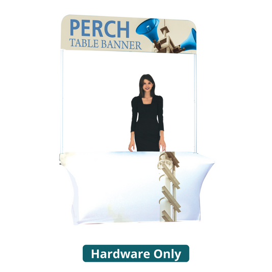 6ft Perch Table Pole Banner Display (Hardware Only)