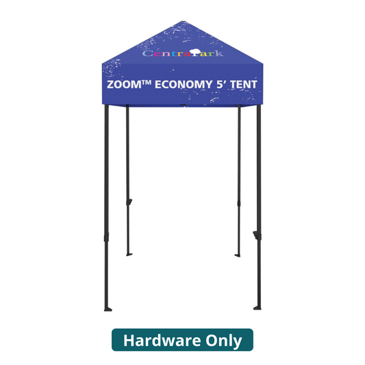 5ft x 5ft Zoom Economy Popup Tent (Hardware Only)