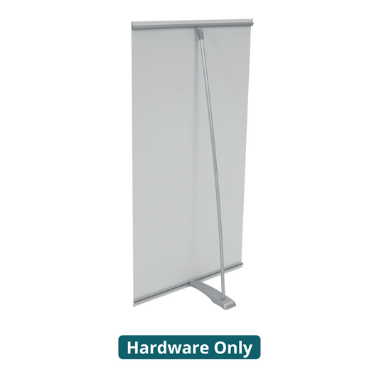 14.25in x 26.875in L-Mini Spring Back Banner Stand (Hardware Only)