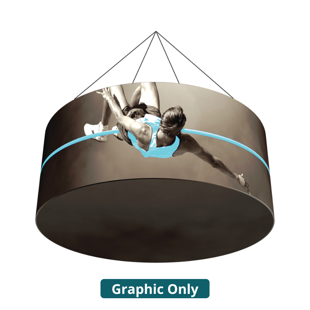 8ft x 5ft Formulate Master 3D Hanging Structure Ring Single-Sided w/ Printed Bottom (Graphic Only)