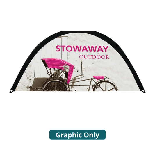 68.25in x 35.25in Stowaway 3 Small Outdoor Sign (Graphic Only)