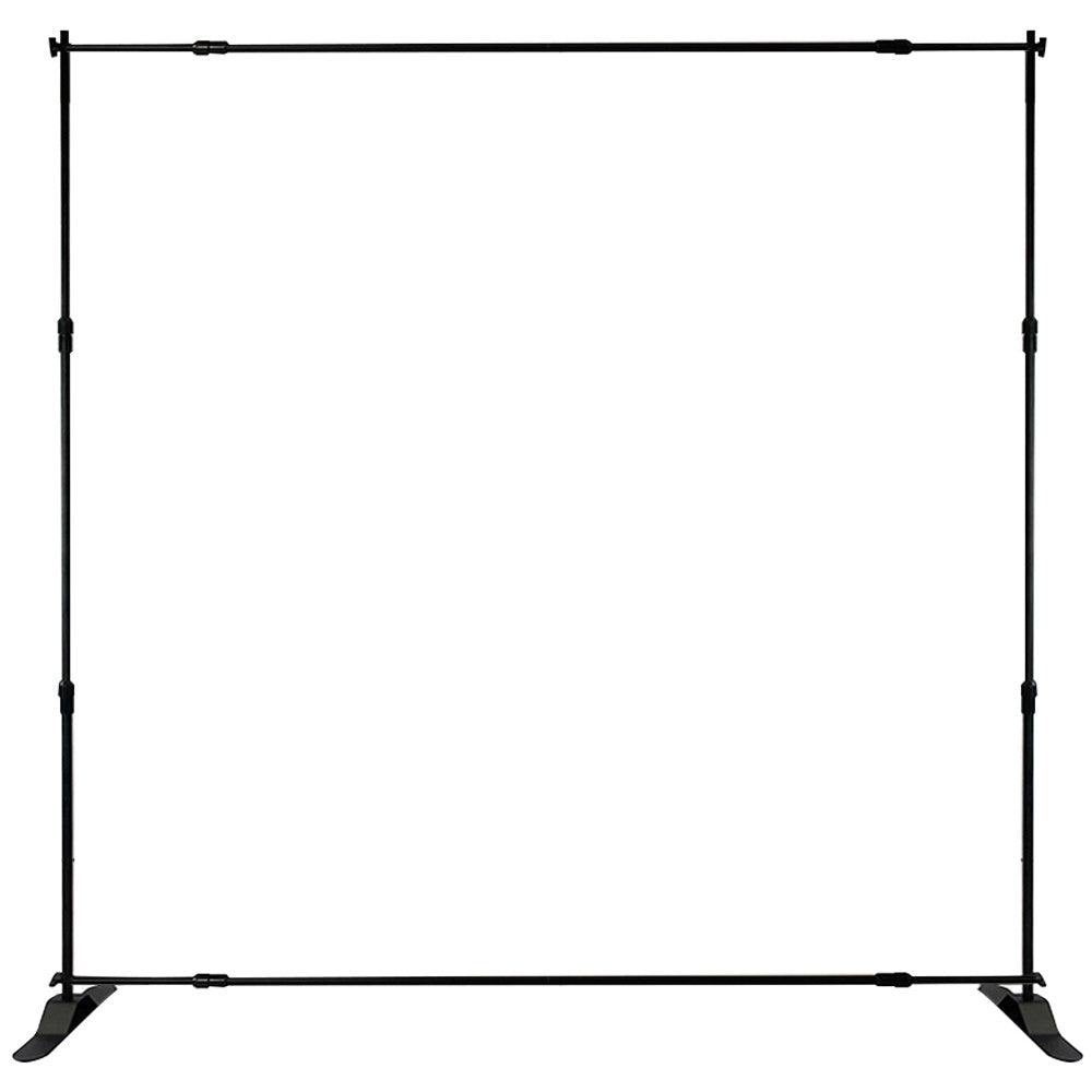 8ft x 8ft Slider Banner Stand Single-Sided Fabric (Graphic Package)