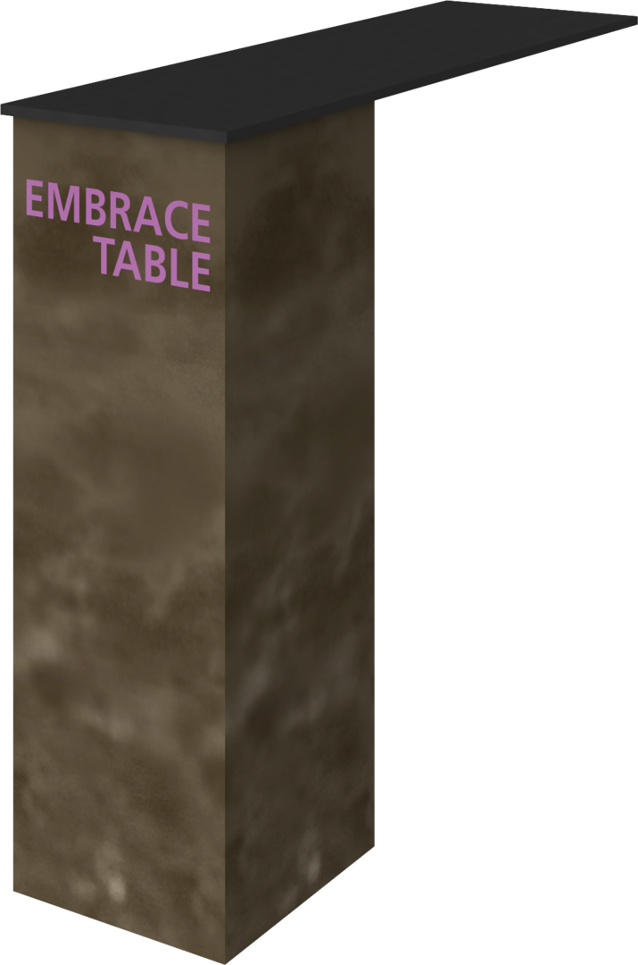 Embrace Table Front Graphic Replacement (Graphic Only)