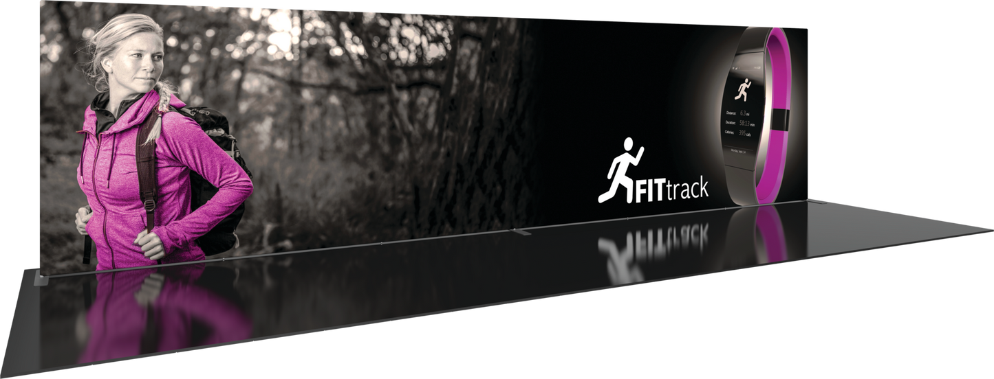 30ft Formulate Designer Series Kit 01 Fabric Backwall (Graphic Only)