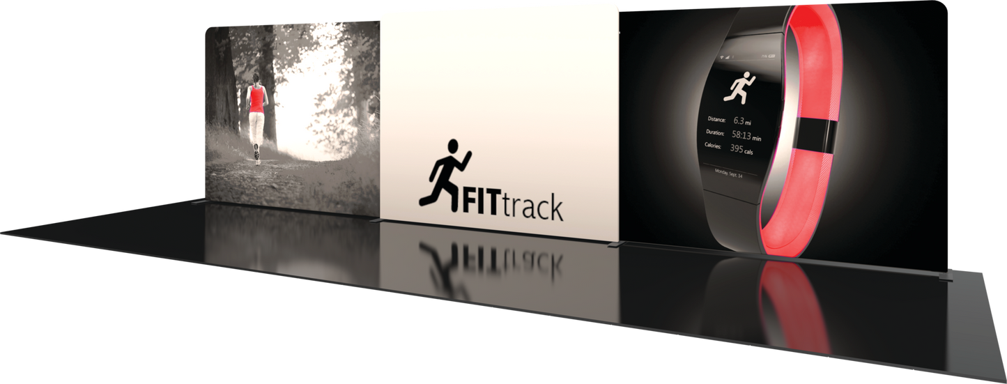 30ft Formulate Designer Series Kit 05 Fabric Backwall (Graphic Package)