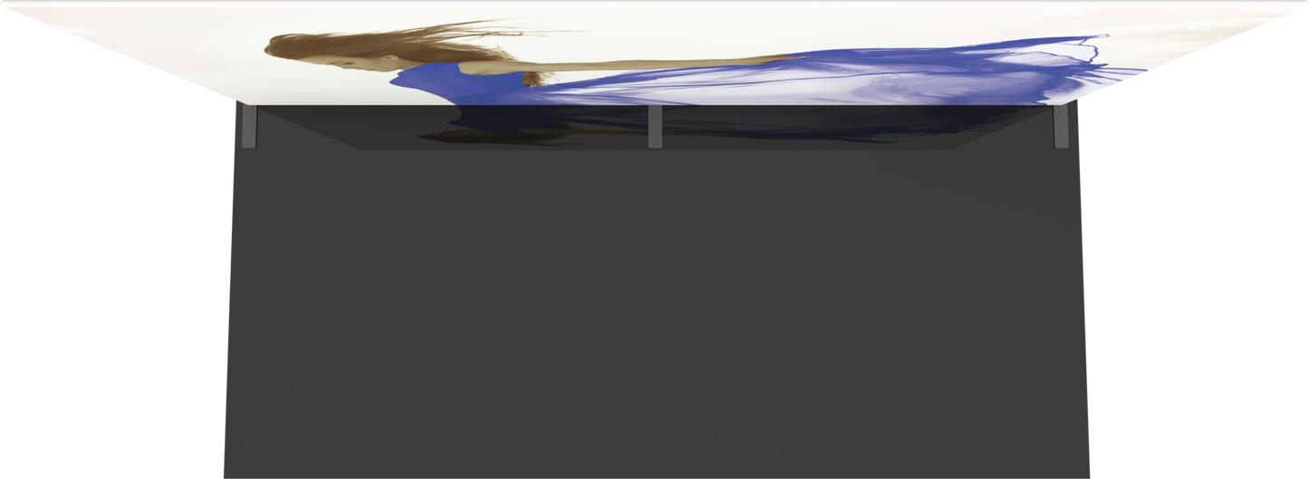 20ft x 10ft Formulate Master Straight Fabric Backwall Single-Sided Graphic w/ Backer (Graphic Only)