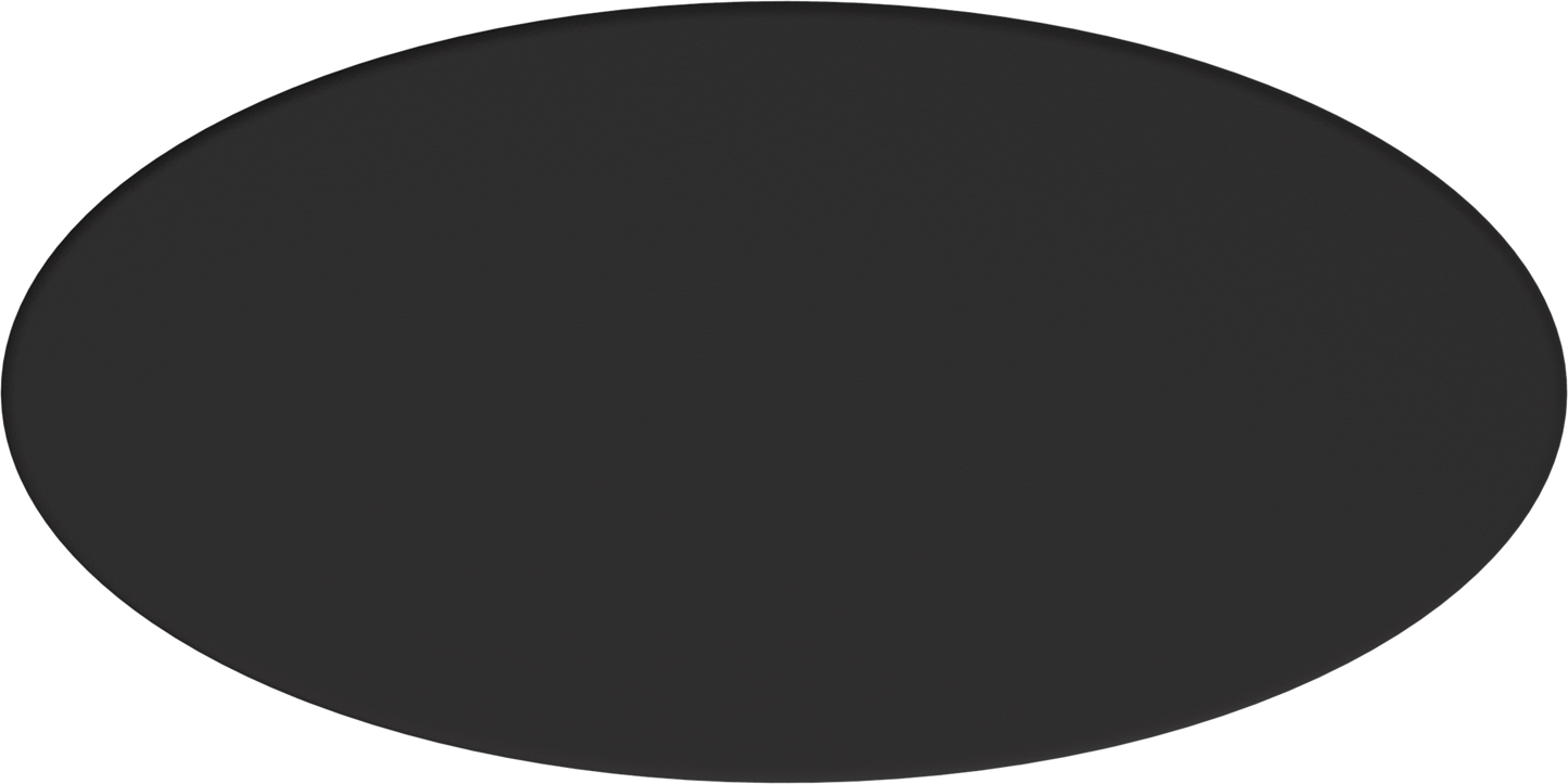 2ft x 3ft Formulate Oval Counter Custom Graphic (Graphic Only)
