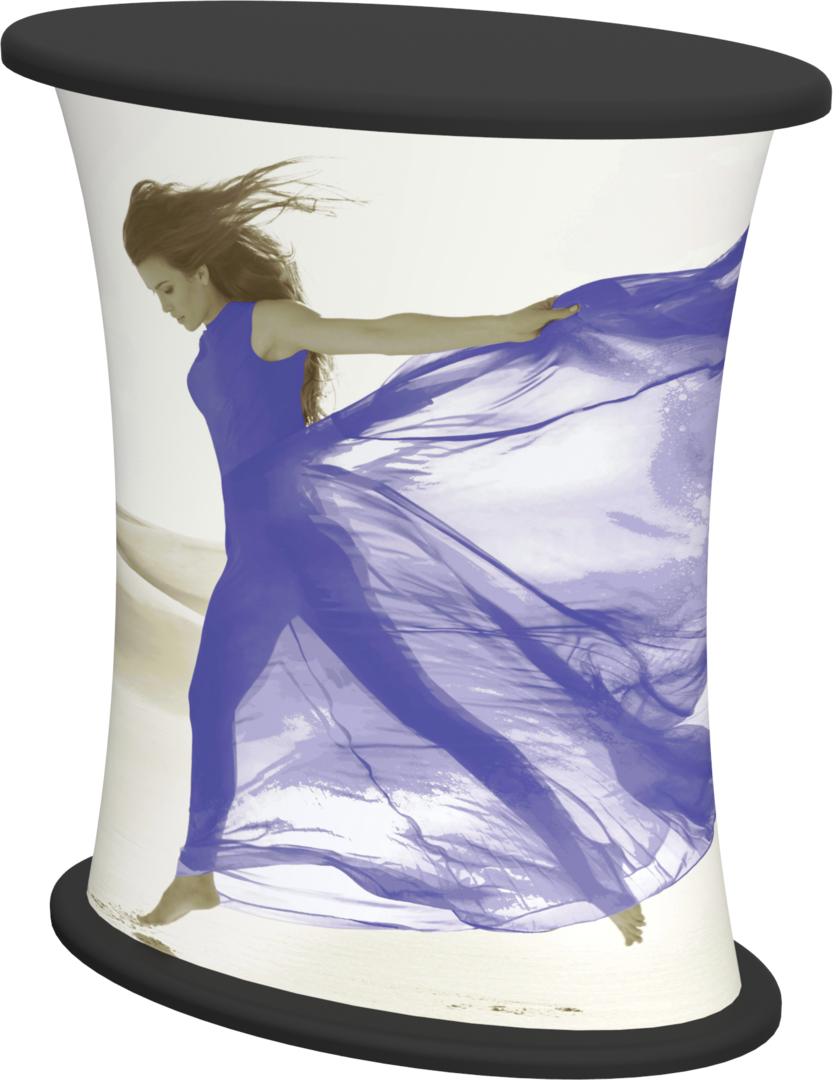 2.5 ft Formulate Pillar Counter Graphic Replacement (Graphic Only)