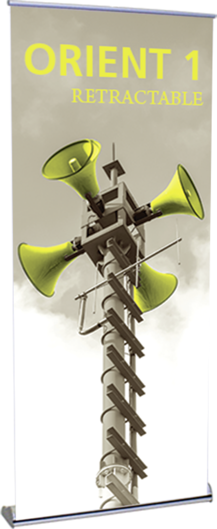 35.5in Orient 920 Retractable Banner Stand (Hardware Only)