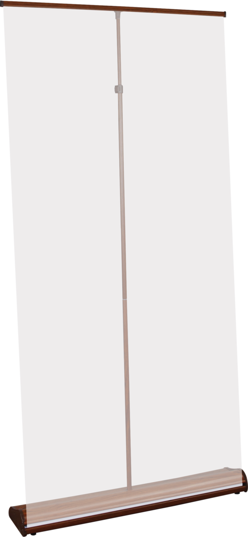 33.5in Orient Organic 850 Retractable Banner Stand (Premium Fabric Graphic Only)
