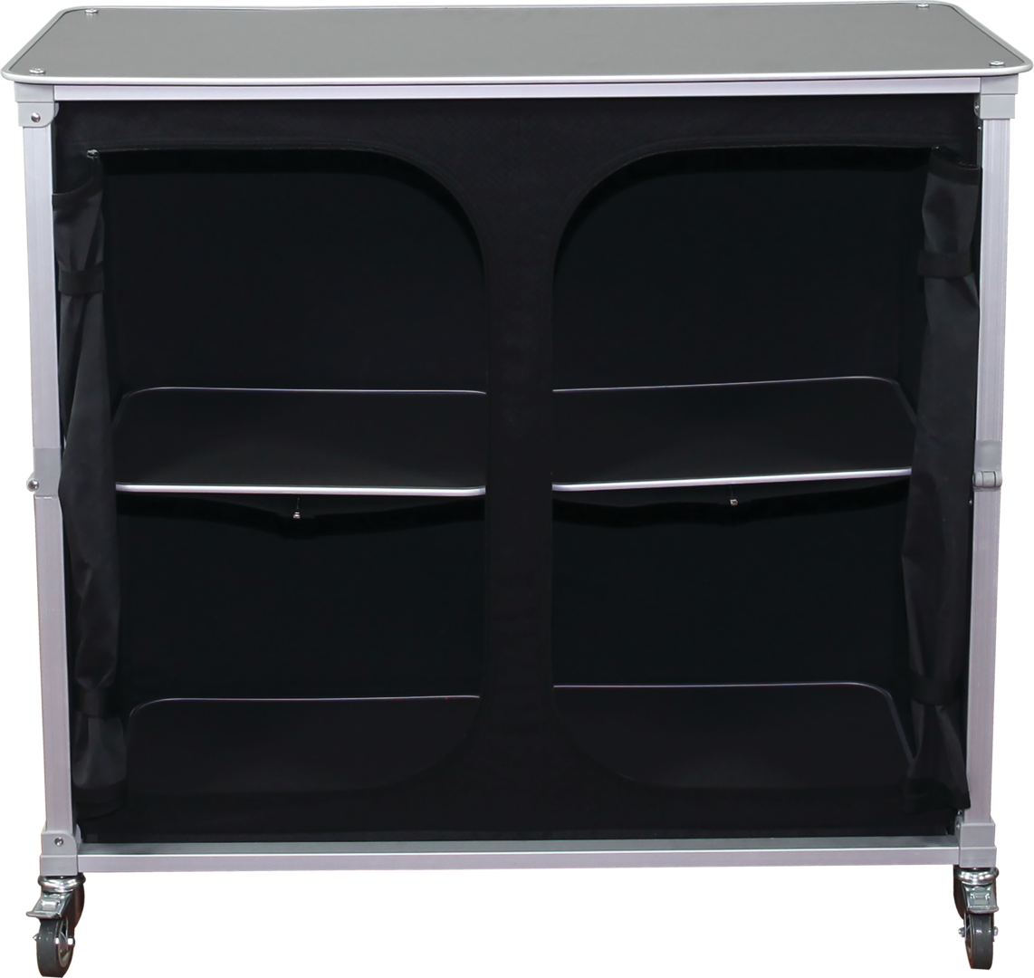 Portable Popup Bar Large with Gray Top (Hardware Only)