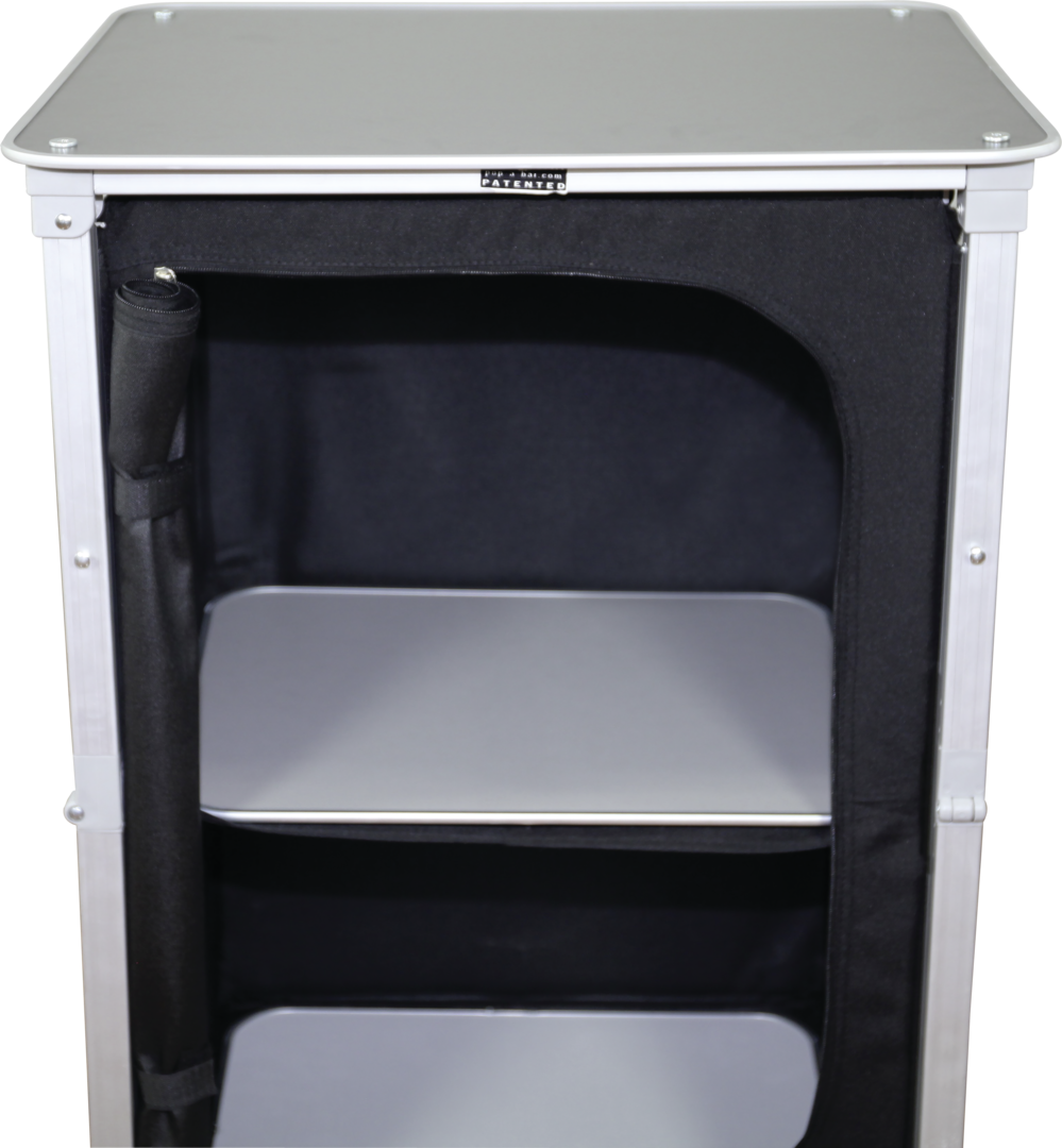 Portable Popup Bar Mini with Gray Top (Hardware Only)