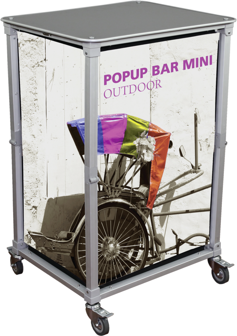 Portable Popup Bar Mini (Graphic Only)