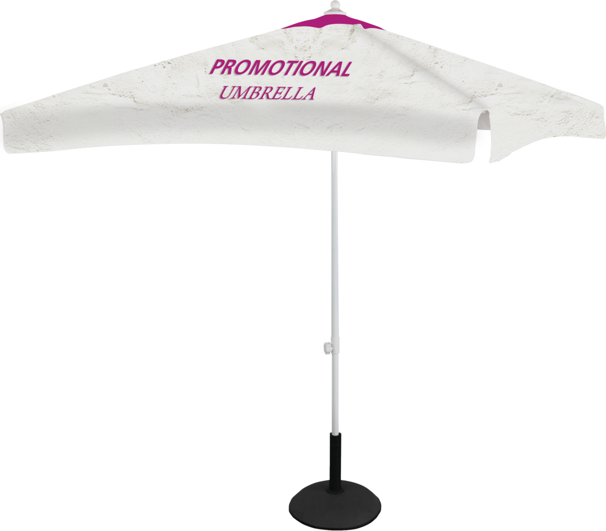 Promotional Square Umbrella Custom Printed Canopy (Graphic Only)