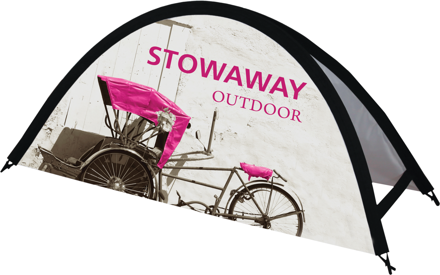 91in x 48.25in Stowaway 3 Large Outdoor Sign (Hardware Only)