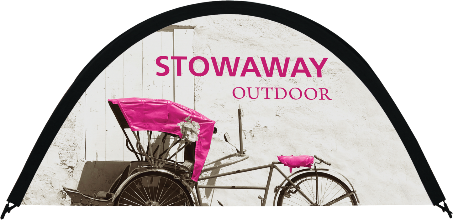 68.25in x 35.25in Stowaway 3 Small Outdoor Sign (Hardware Only)