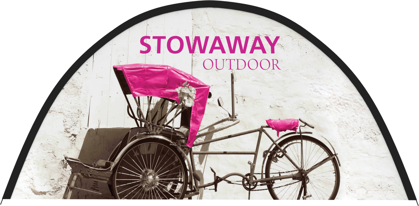 121.63in x 65in Stowaway 3 -XLarge Outdoor Sign (Graphic Package)