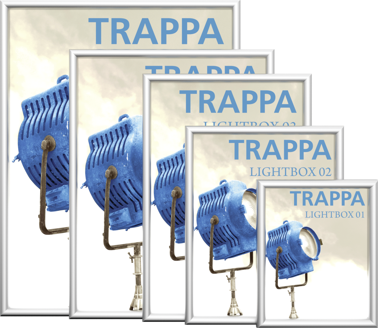 35in x 47in Trappa Light Box 05 (Hardware Only)