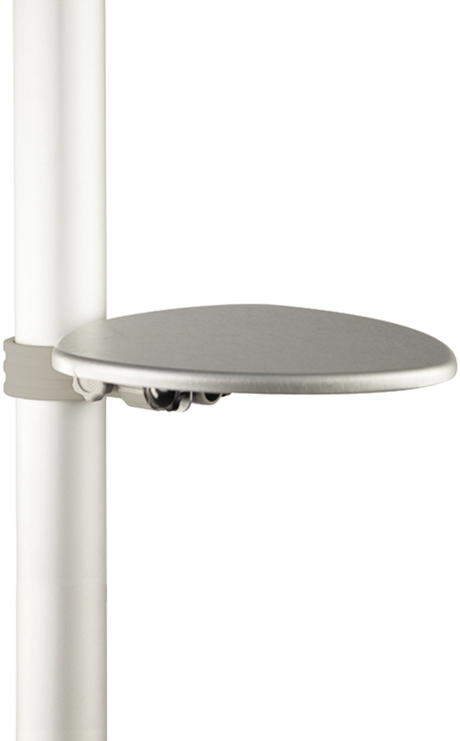 Universal Circular Shelf for Universal Display Systems