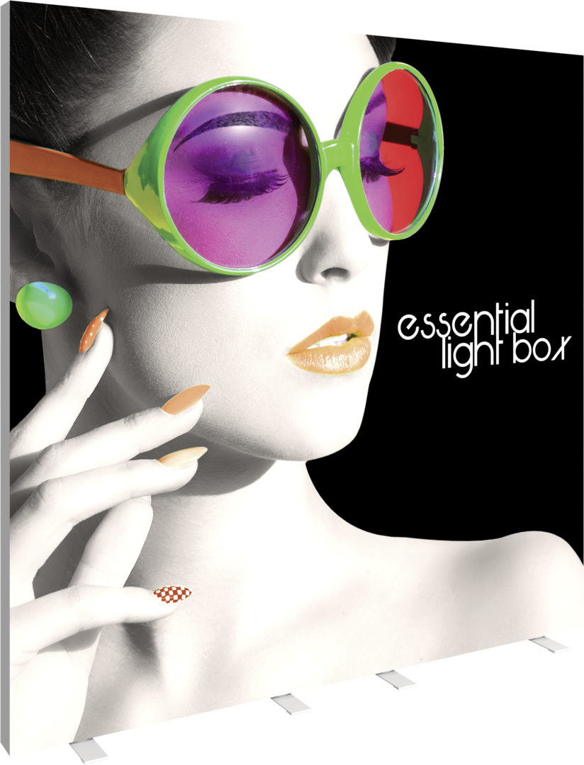 8ft x 8ft Vector Frame Essential Light Box Square 01 Double-Sided (Graphic Only)