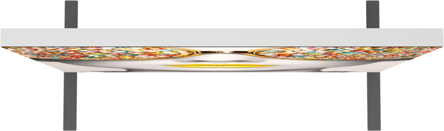 4ft x 4ft Vector Frame Square 02 Fabric Banner Display Double-Sided Fabric (Graphic Only)