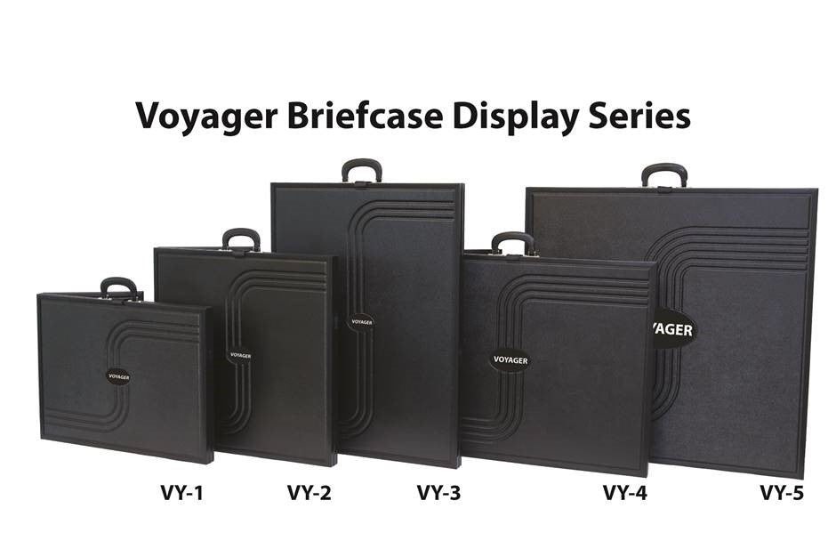 4ft x 1.5ft Voyager Mini Tabletop Briefcase Folding Panel Display (Hardware Only)