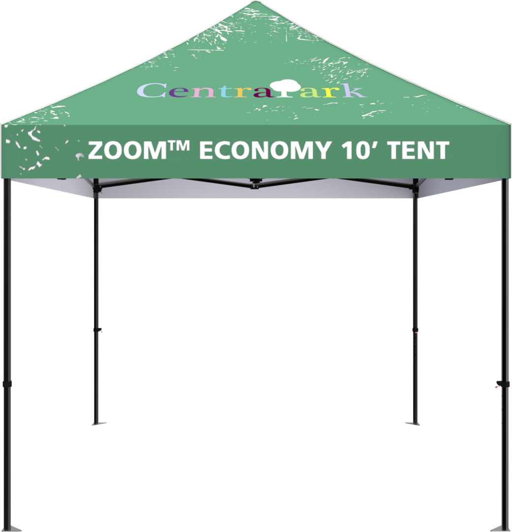 10ft x 10ft Zoom Economy Popup Tent (Hardware Only)