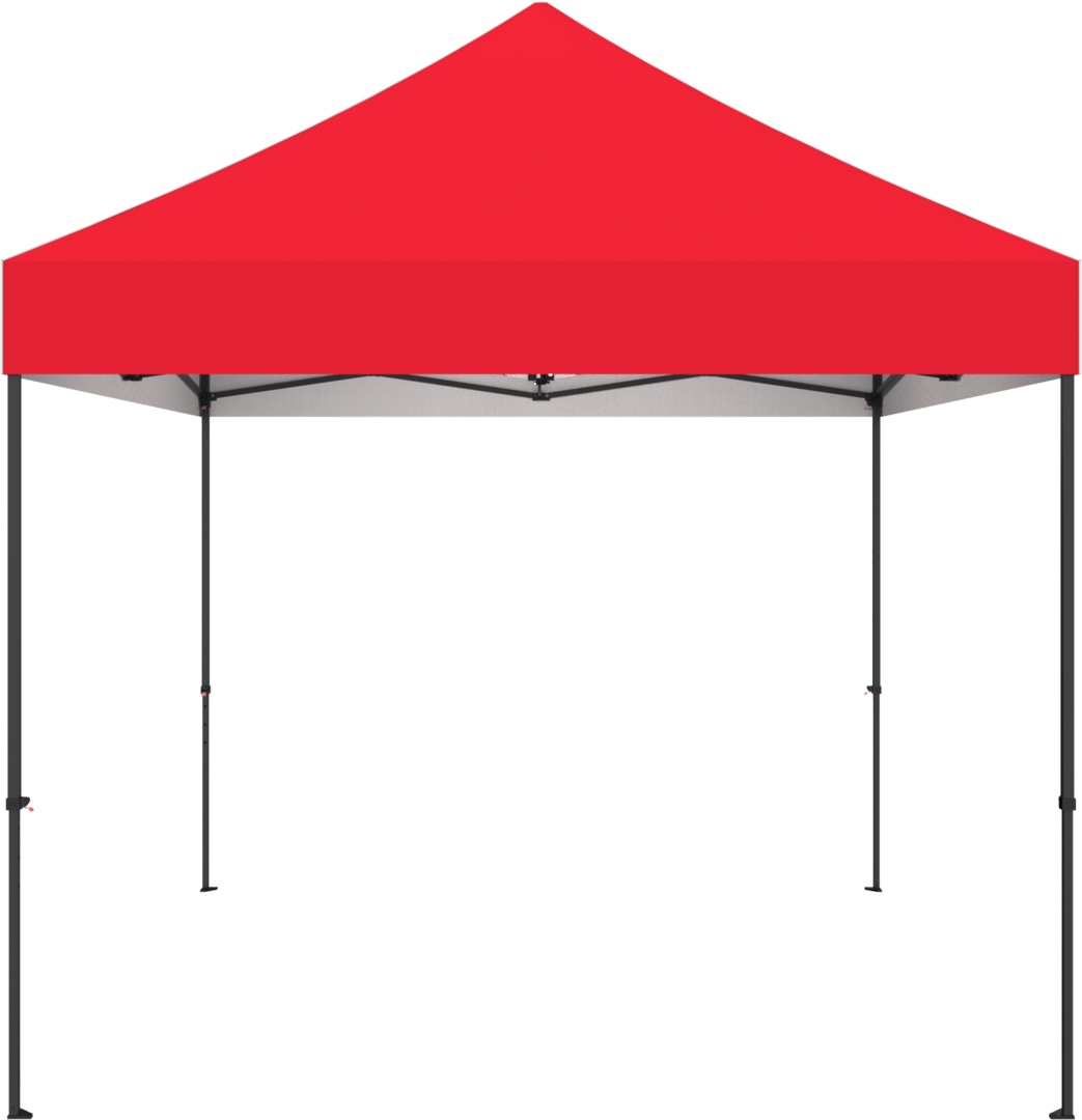 10ft x 10ft Zoom Economy Popup Tent (Solid Stock Graphic Package)