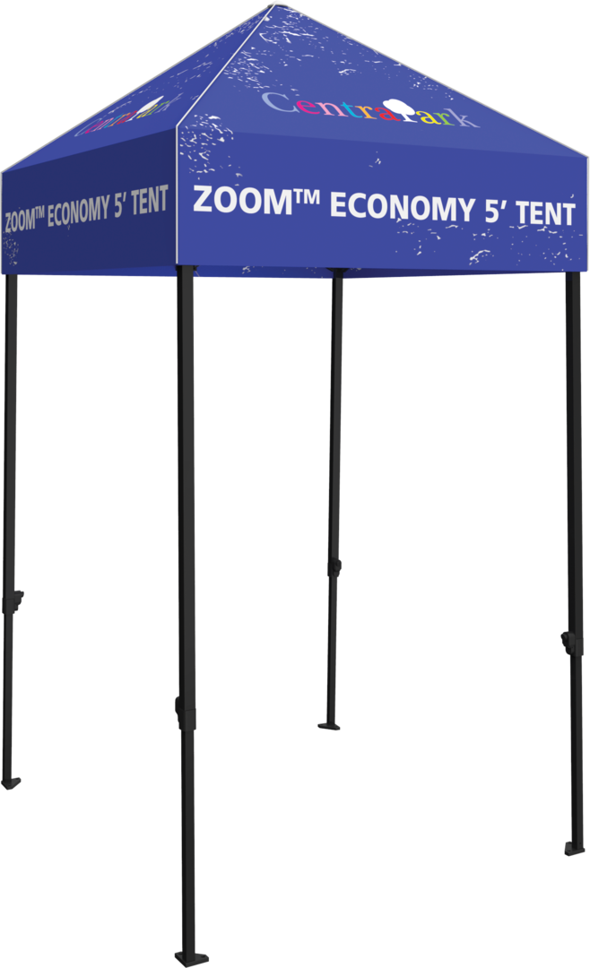 5ft x 5ft Zoom Economy Popup Tent (Canopy Graphic Only)