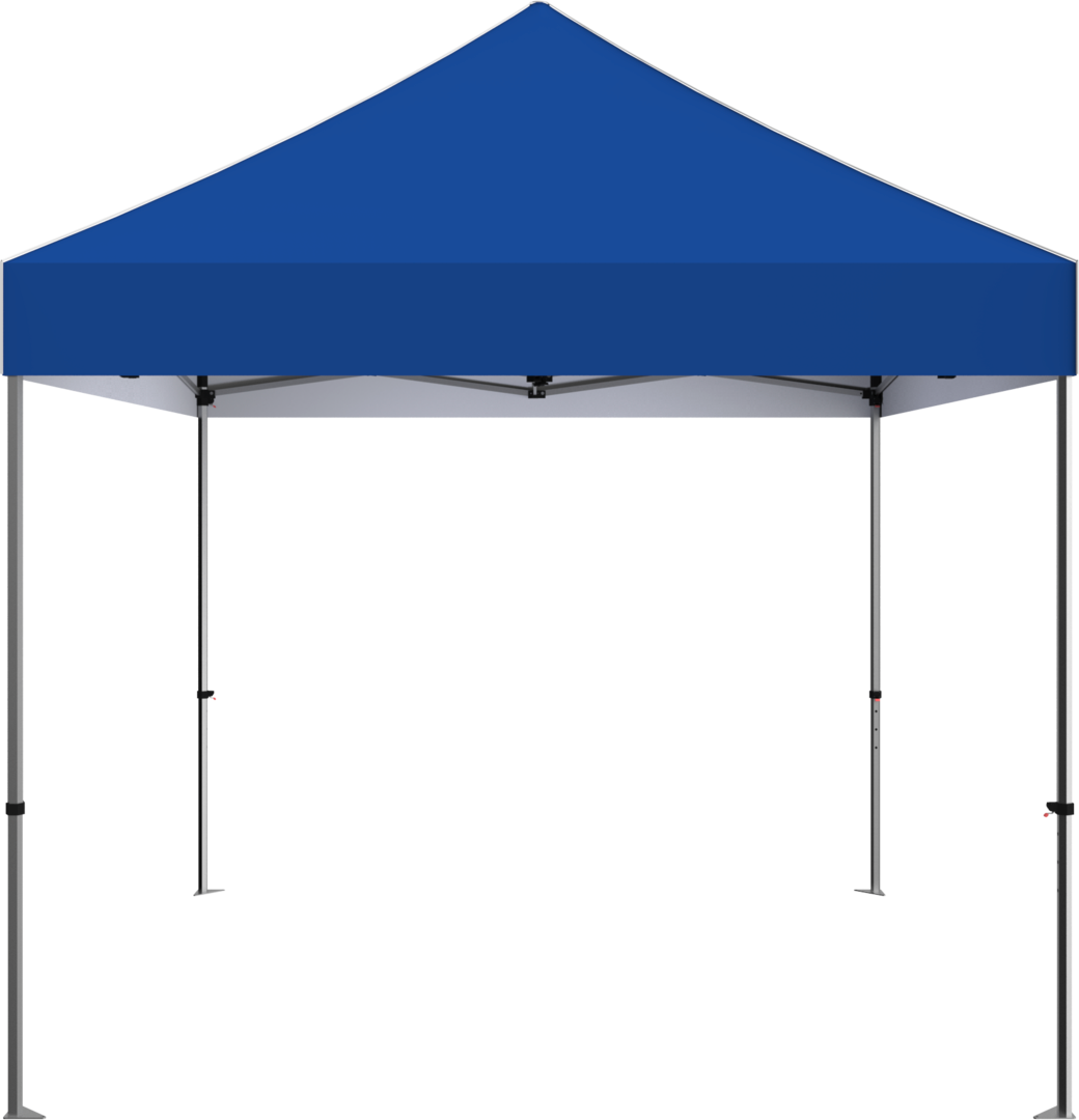 10ft x 10ft Zoom Standard Popup Tent (Solid Stock Graphic Package)