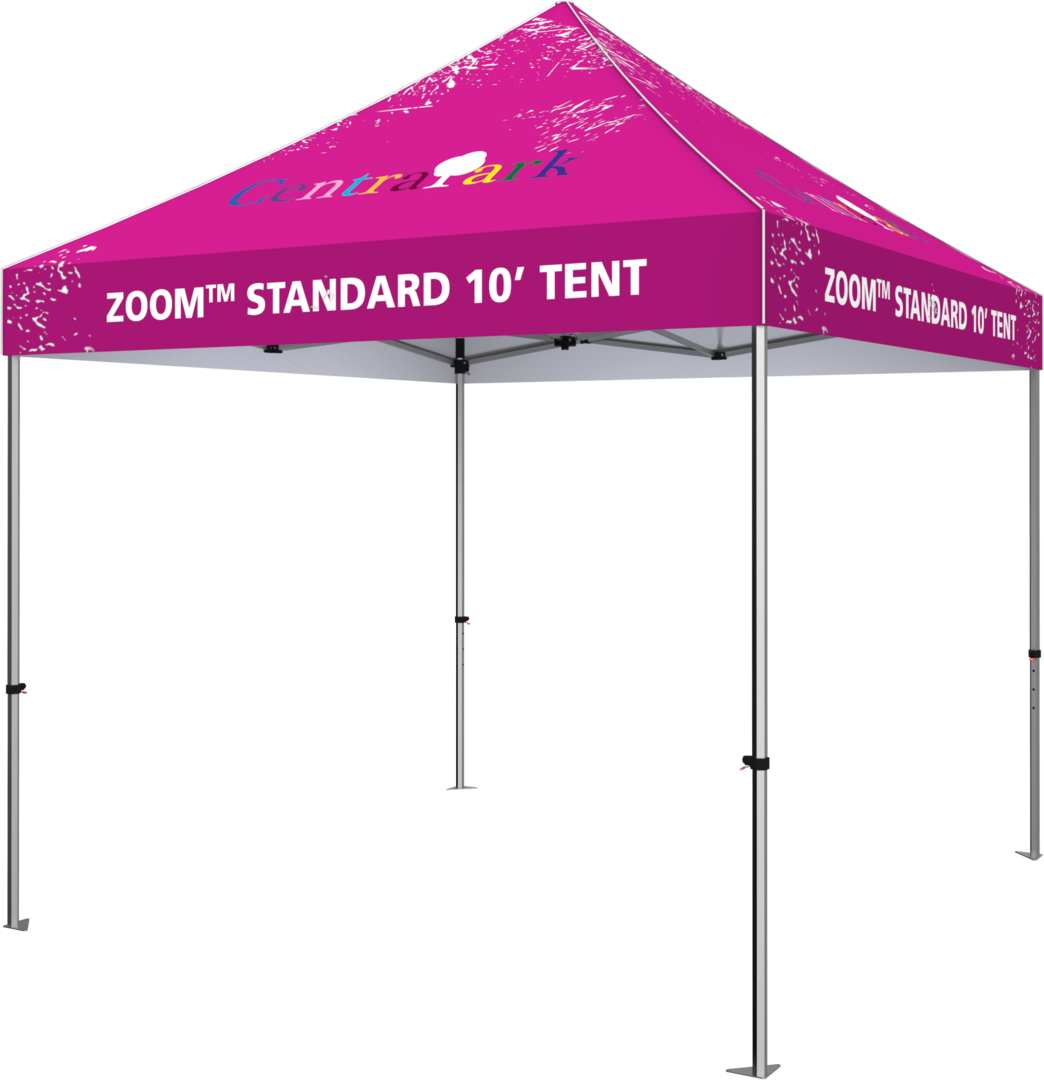 10ft x 10ft Zoom Standard Popup Tent (Hardware Only)