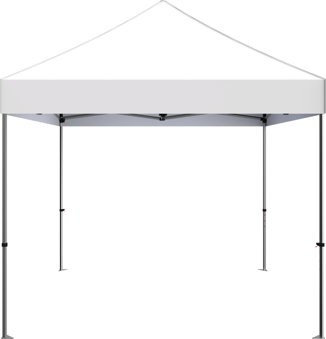 10ft x 10ft Zoom Standard Popup Tent (Solid Stock Graphic Package)